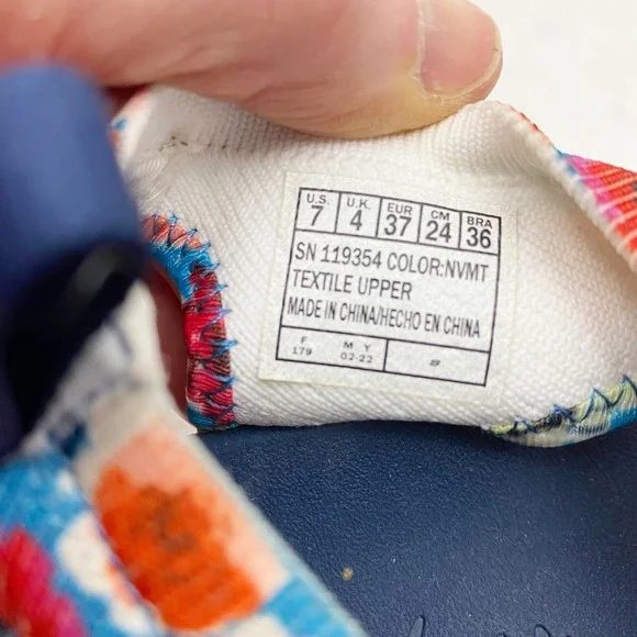 Skechers Arch Fit City Catch Navy Multi Floral Slingback Sandals 119354 Womens 7 - Picture 6 of 8